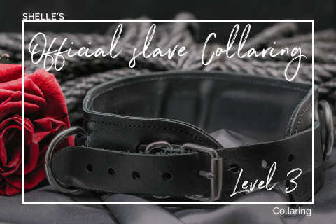 Official slave Collaring - Level 3 | Shelle Rivers